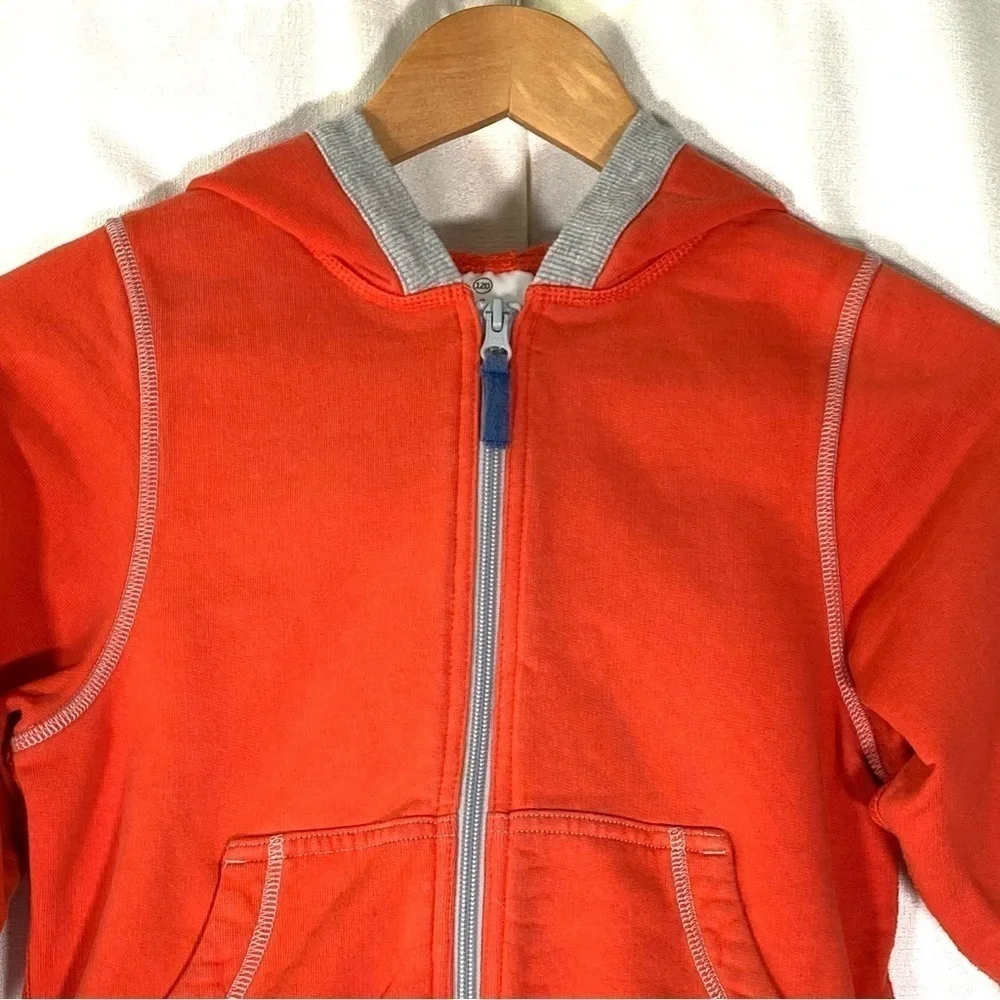 🚘*CLEARANCE*🚘 HANNA ANDERSSON Jersey Zip Up Hoodie Jacket 6/7 (120)